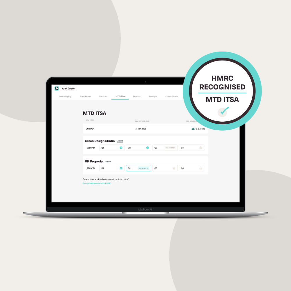 Our MTD ITSA Software Is HMRC-Recognised for Digital Record-Keeping & Quarterly Submissions